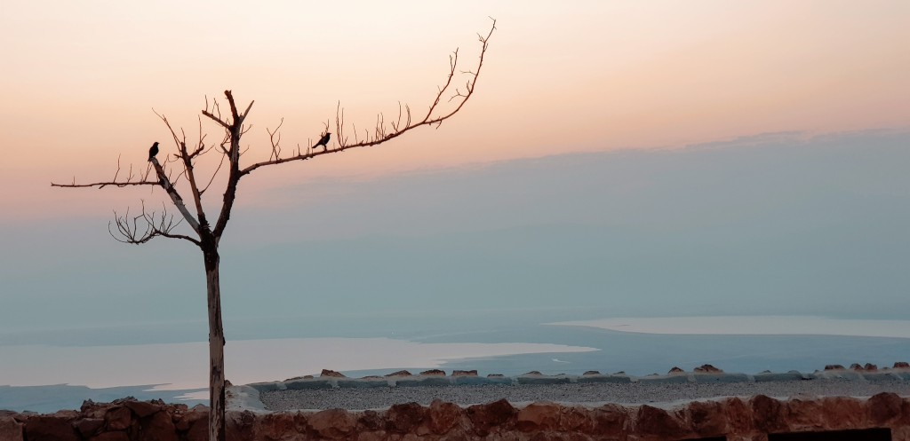 Masada at sunrise